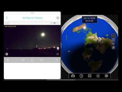 Sun  Moon Live Tracking - Explore the Flat Earth Map